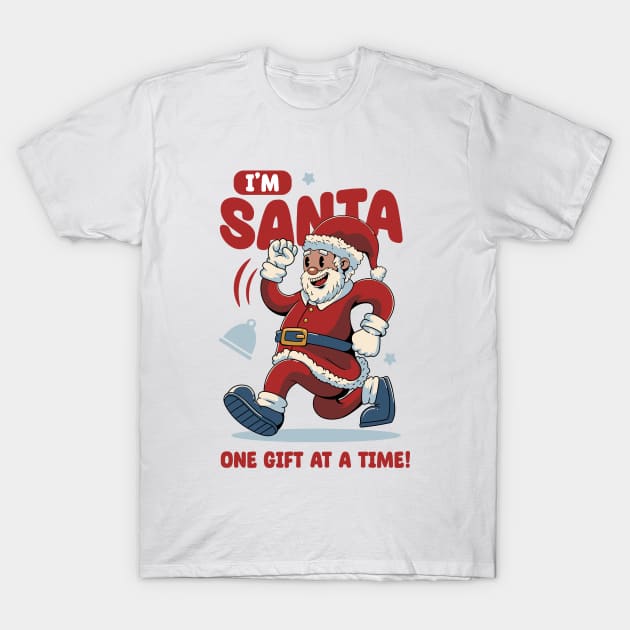 Funny Santa Claus T-Shirt by milatees